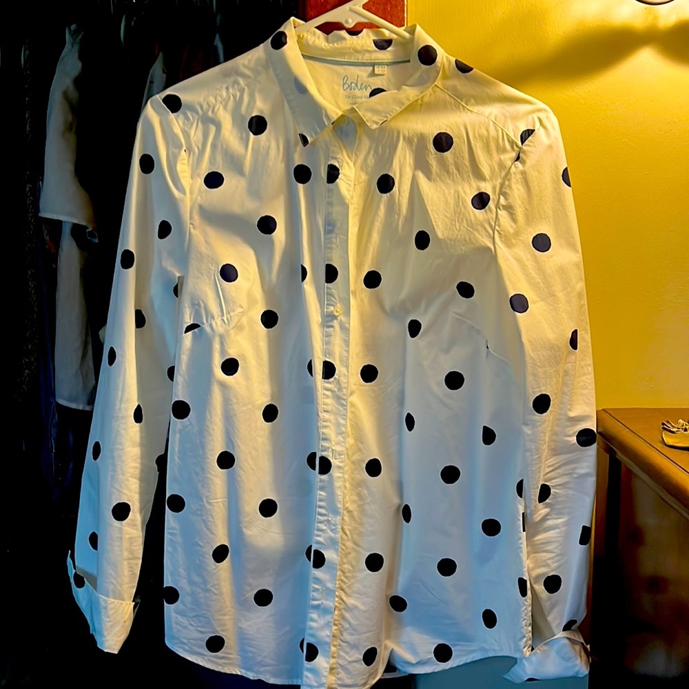 Boden button blouse